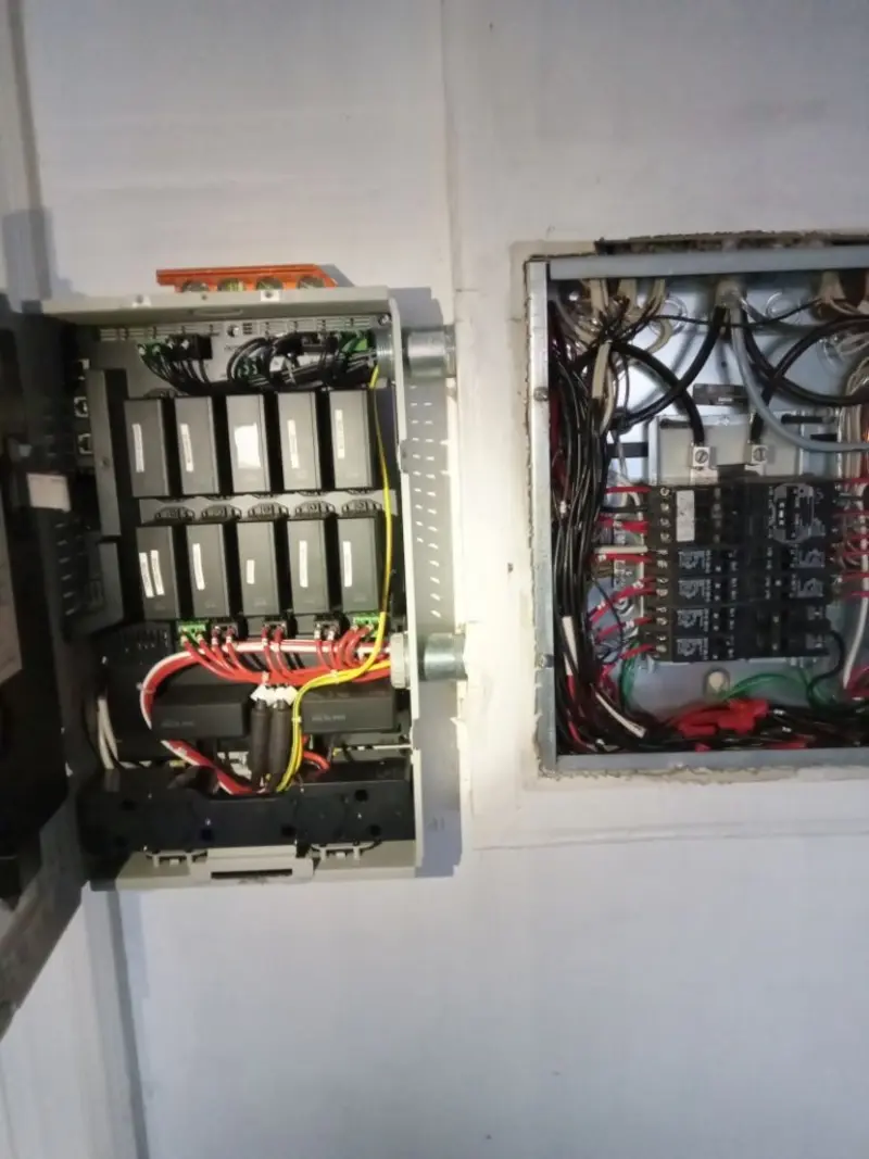 Electrical panel upgrade completed for Carbon Monoxide Detector Installation in Menallen